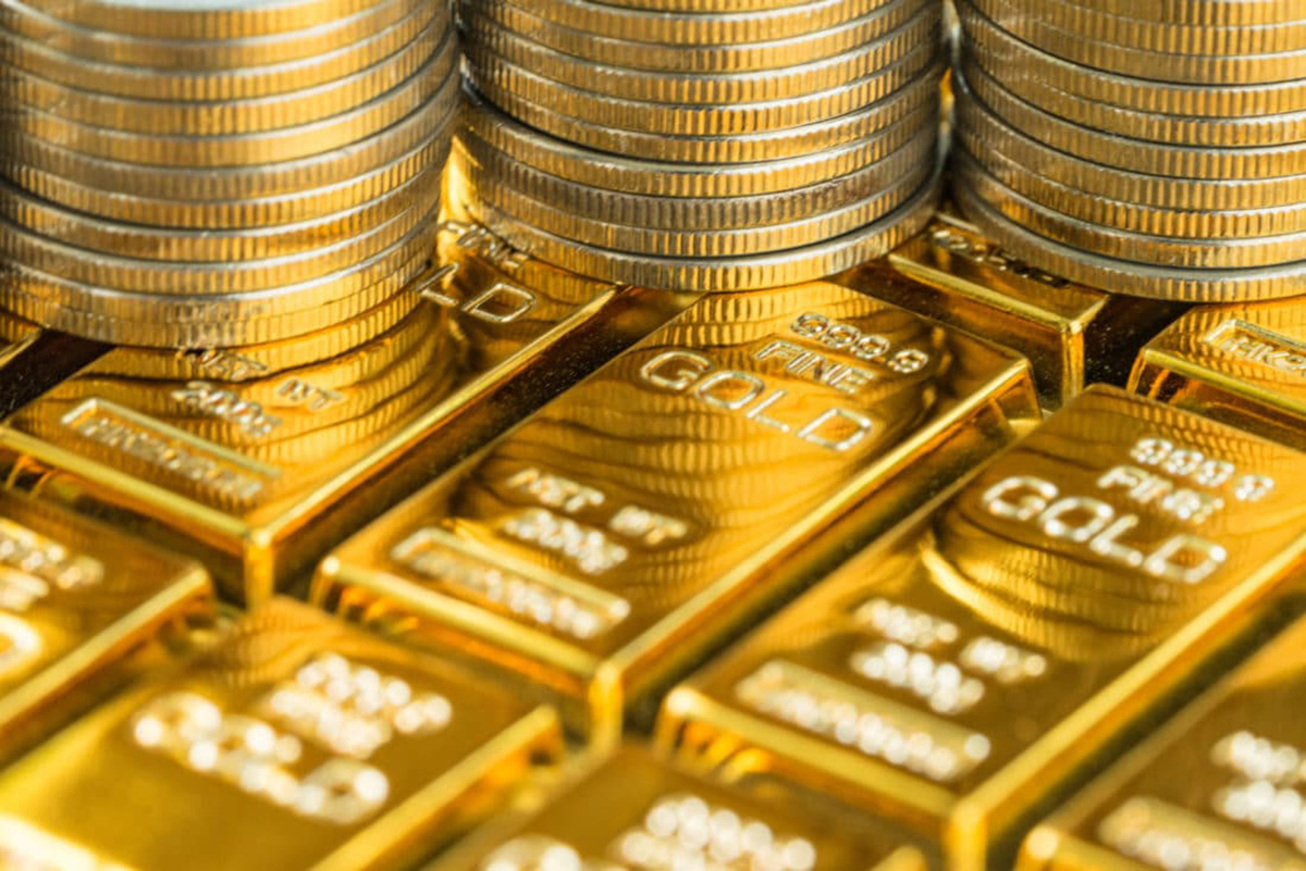 Gold and coins