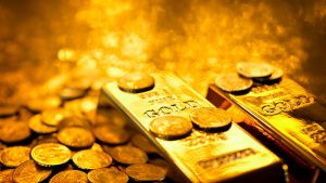 Gold and coins