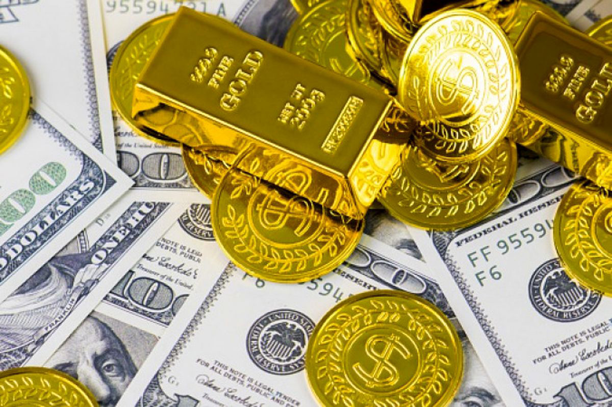 Gold and coins